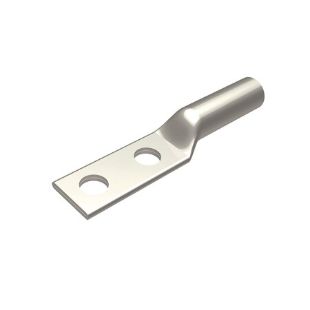 Burndy Cu compression long barrel flex conductor, 2 holes/W/O/ insp window YAV252TC38FX